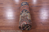 Rust Persian Fine Serapi Hand Knotted Wool Rug - 7' 11" X 9' 9" - Golden Nile