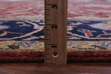 Red Persian Fine Serapi Hand Knotted Wool Rug - 7' 11" X 10' 0" - Golden Nile