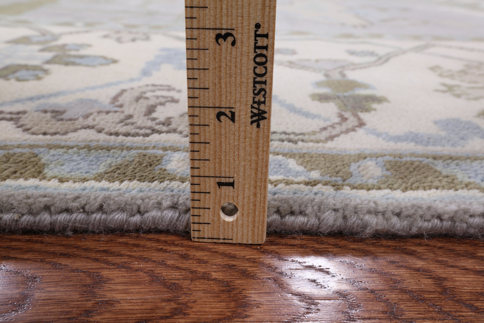 Turkish Oushak Hand Knotted Wool Area Rug - 8' 2" X 10' 1" - Golden Nile