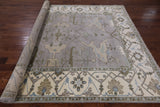 Turkish Oushak Hand Knotted Wool Area Rug - 8' 2" X 10' 1" - Golden Nile