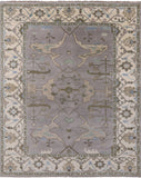 Turkish Oushak Hand Knotted Wool Area Rug - 8' 2" X 10' 1" - Golden Nile