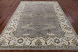 Turkish Oushak Hand Knotted Wool Area Rug - 8' 2" X 10' 1" - Golden Nile