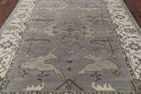 Turkish Oushak Hand Knotted Wool Area Rug - 8' 2" X 10' 1" - Golden Nile