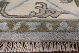 Turkish Oushak Hand Knotted Wool Area Rug - 8' 2" X 10' 1" - Golden Nile