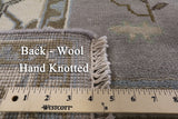 Turkish Oushak Hand Knotted Wool Area Rug - 8' 2" X 10' 1" - Golden Nile
