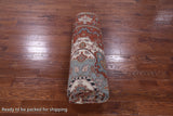 Red Persian Fine Serapi Hand Knotted Wool Rug - 8' 10" X 12' 0" - Golden Nile