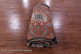 Coral Persian Fine Serapi Handmade Wool Rug - 11' 11" X 14' 11" - Golden Nile