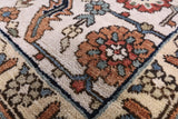 Coral Persian Fine Serapi Handmade Wool Rug - 11' 11" X 14' 11" - Golden Nile