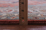 Coral Persian Fine Serapi Handmade Wool Rug - 11' 11" X 14' 11" - Golden Nile