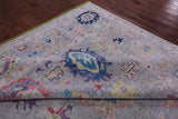 Grey Turkish Oushak Handmade Wool Rug - 10' 5" X 13' 11" - Golden Nile