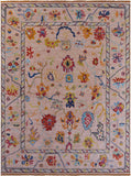 Turkish Oushak Hand Knotted Wool Rug - 10' 4" X 13' 10" - Golden Nile
