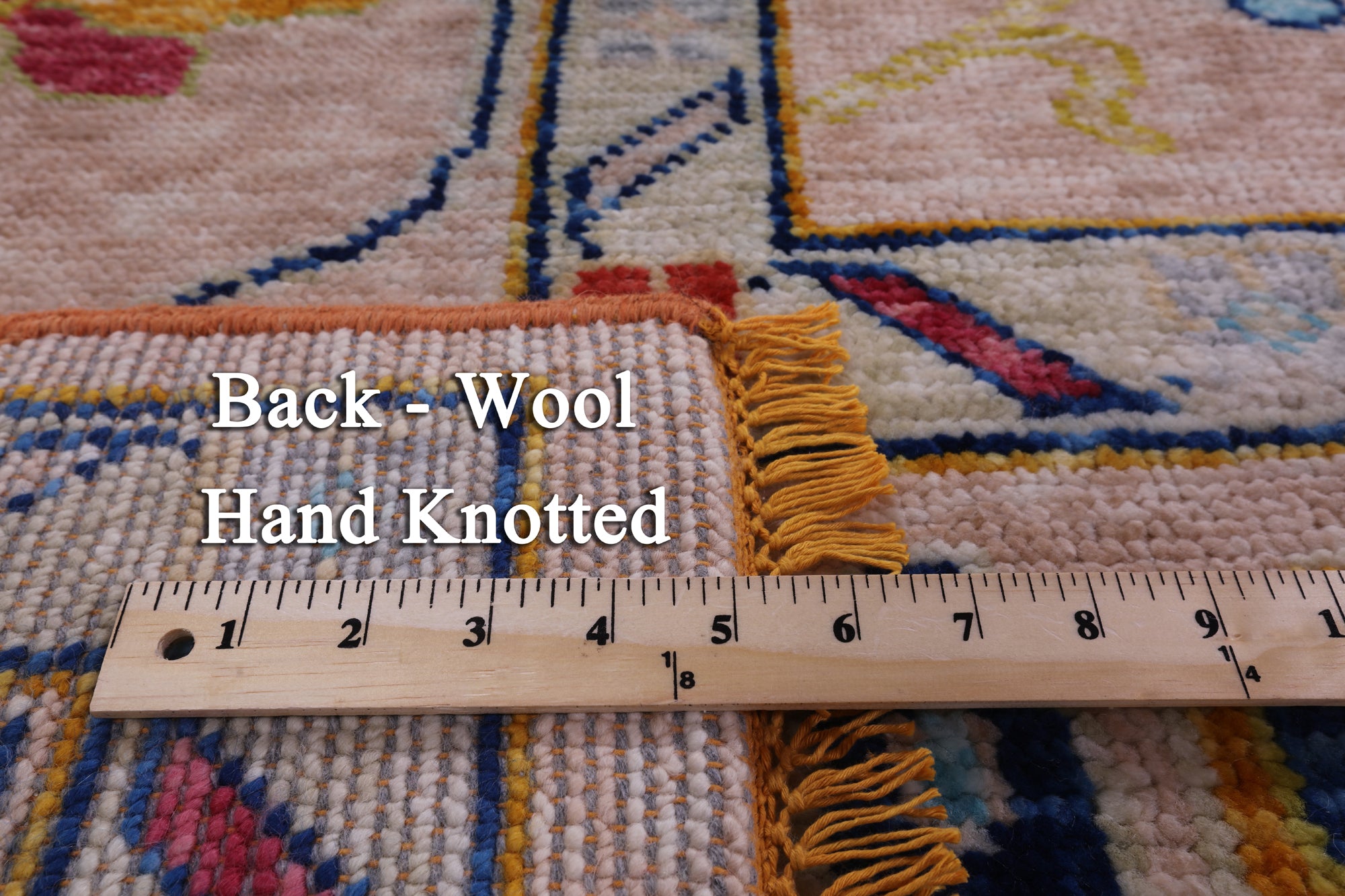 Turkish Oushak Hand Knotted Wool Rug - 10' 4" X 13' 10" - Golden Nile