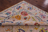 Turkish Oushak Hand Knotted Wool Rug - 10' 4" X 13' 10" - Golden Nile
