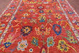 Turkish Oushak Hand Knotted Wool Rug - 10' 4" X 13' 8" - Golden Nile