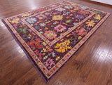 Turkish Oushak Hand Knotted Wool Rug - 10' 5" X 13' 9" - Golden Nile