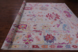 Ivory Turkish Oushak Hand Knotted Wool Rug - 10' 0" X 14' 4" - Golden Nile