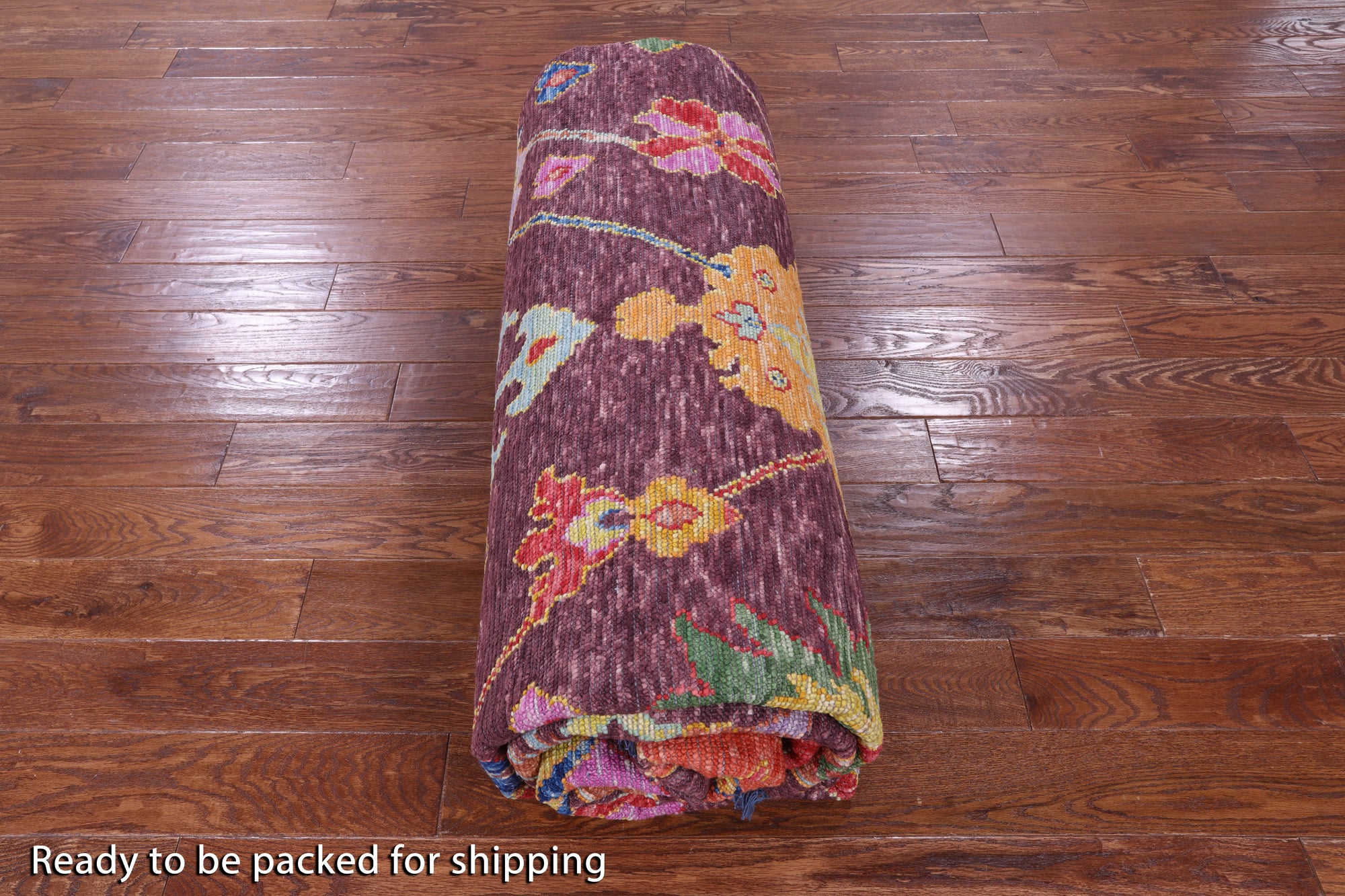 Turkish Oushak Handmade Wool Rug - 10' 2" X 13' 4" - Golden Nile
