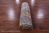 Grey Turkish Oushak Hand Knotted Wool Rug - 9' 2" X 11' 11" - Golden Nile