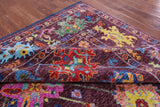 Turkish Oushak Hand Knotted Wool Rug - 9' 1" X 11' 11" - Golden Nile
