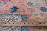 Turkish Oushak Hand Knotted Wool Rug - 9' 3" X 11' 6" - Golden Nile