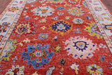 Turkish Oushak Hand Knotted Wool Rug - 8' 11" X 11' 5" - Golden Nile