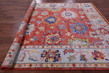 Turkish Oushak Hand Knotted Wool Rug - 8' 11" X 11' 5" - Golden Nile