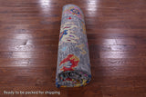 Grey Turkish Oushak Handmade Wool Rug - 8' 11" X 12' 0" - Golden Nile