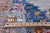 Turkish Oushak Handmade Wool Rug - 9' 4" X 12' 0" - Golden Nile
