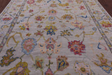 Turkish Oushak Hand Knotted Wool Rug - 8' 9" X 12' 2" - Golden Nile