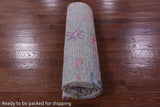 Grey Turkish Oushak Hand Knotted Wool Rug - 8' 3" X 10' 2" - Golden Nile