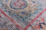 Grey Turkish Oushak Hand Knotted Wool Rug - 8' 3" X 10' 2" - Golden Nile