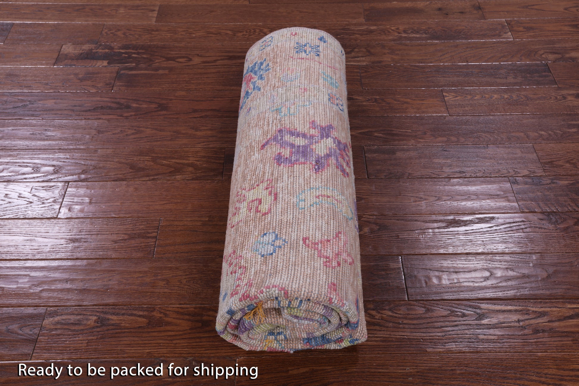 Turkish Oushak Hand Knotted Wool Rug - 5' 11" X 9' 0" - Golden Nile