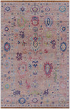 Turkish Oushak Hand Knotted Wool Rug - 5' 11" X 9' 0" - Golden Nile