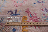 Turkish Oushak Hand Knotted Wool Rug - 5' 11" X 9' 0" - Golden Nile