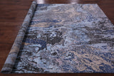Contemporary Hand Knotted Wool & Silk Rug - 8' 0" X 10' 1" - Golden Nile