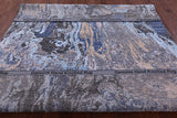 Contemporary Hand Knotted Wool & Silk Rug - 8' 0" X 10' 1" - Golden Nile