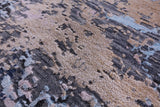 Contemporary Hand Knotted Wool & Silk Rug - 8' 0" X 10' 1" - Golden Nile