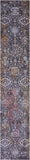 Modern Hand Knotted Wool & Silk Runner Rug - 2' 7" X 14' 0" - Golden Nile
