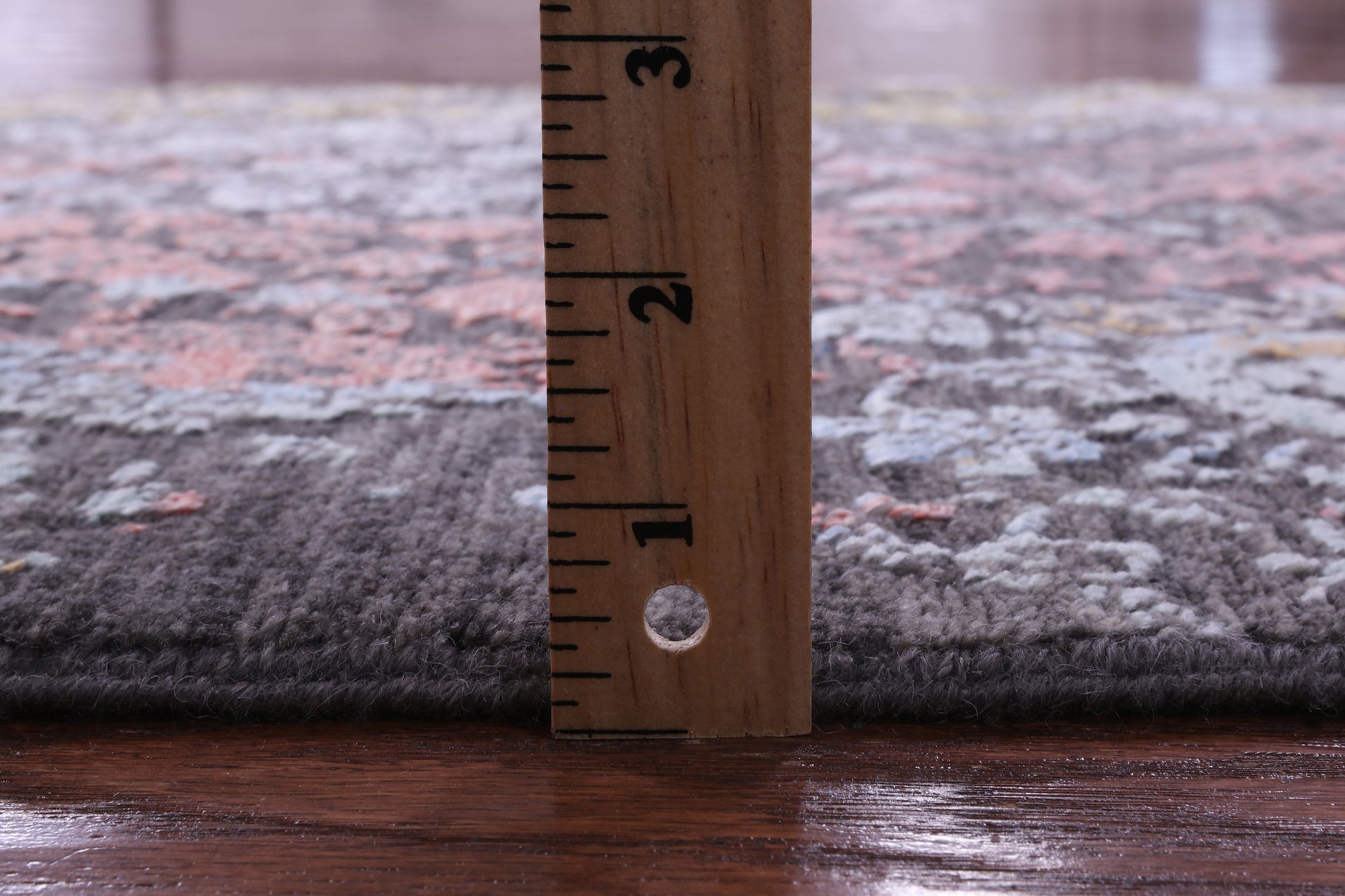 Modern Hand Knotted Wool & Silk Runner Rug - 2' 7" X 14' 0" - Golden Nile
