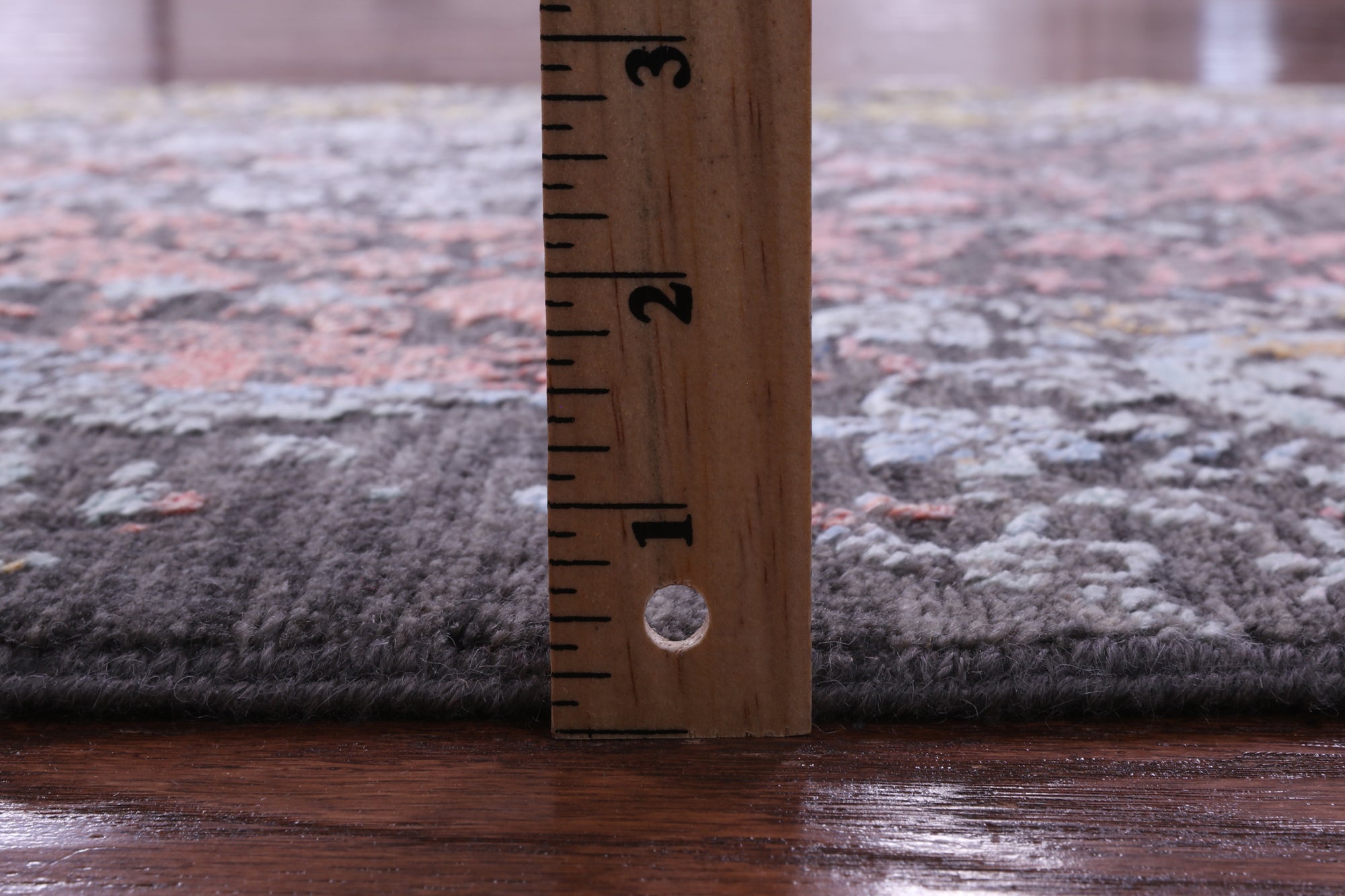 Modern Hand Knotted Wool & Silk Runner Rug - 2' 7" X 14' 0" - Golden Nile