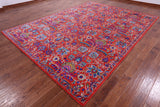 Persian Handmade Wool & Silk Rug - 8' 11" X 11' 11" - Golden Nile