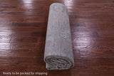 Grey Turkish Oushak Hand Knotted Wool Rug - 8' 0" X 10' 1" - Golden Nile