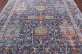 Grey Turkish Oushak Handmade Wool Rug - 8' 1" X 10' 0" - Golden Nile