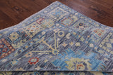 Grey Turkish Oushak Hand Knotted Wool Rug - 10' 1" X 13' 10" - Golden Nile