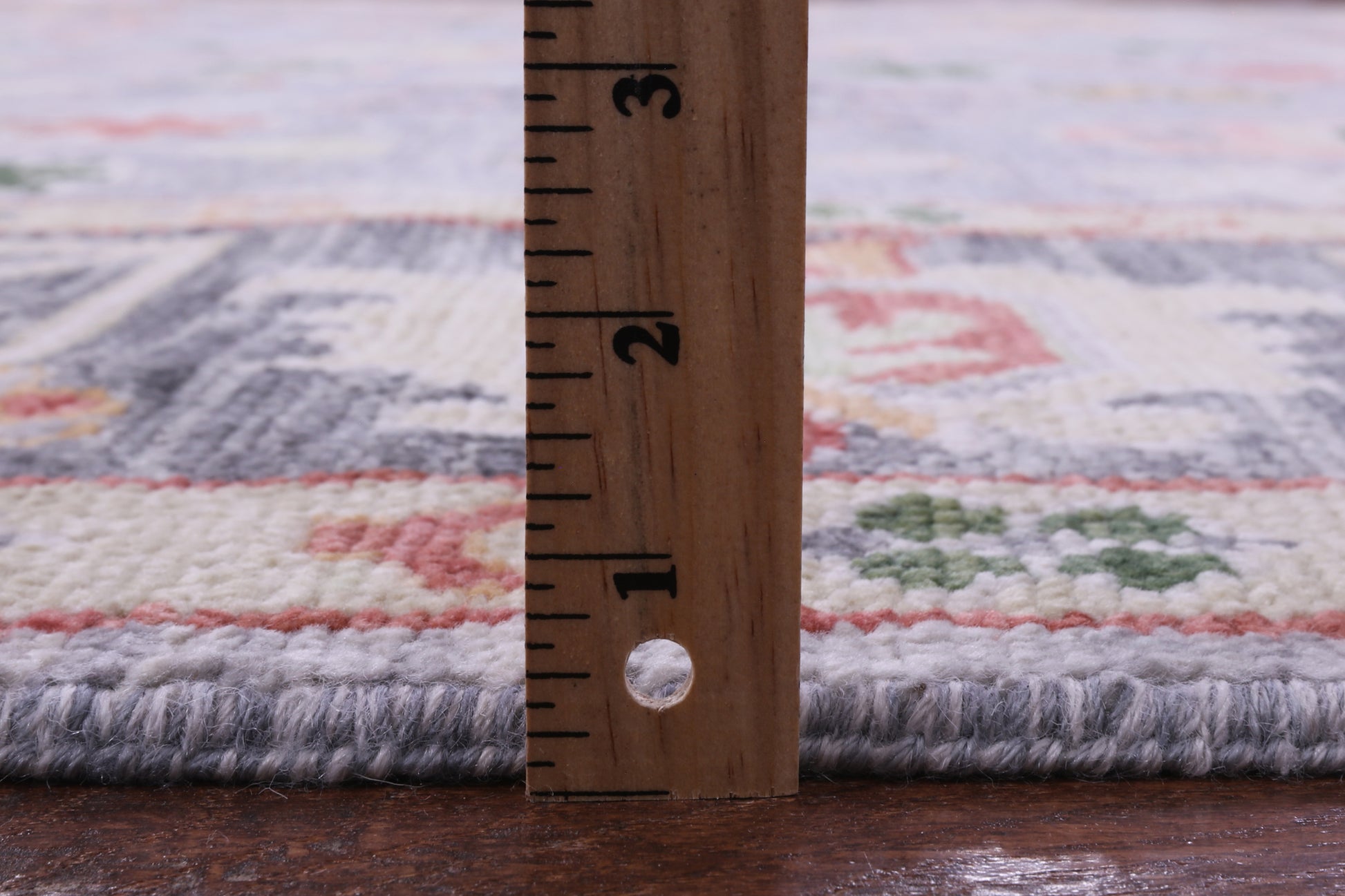 Grey Turkish Oushak Hand Knotted Wool Rug - 9' 1" X 12' 2" - Golden Nile