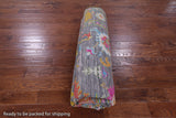 Grey Turkish Oushak Hand Knotted Wool Rug - 7' 10" X 9' 11" - Golden Nile