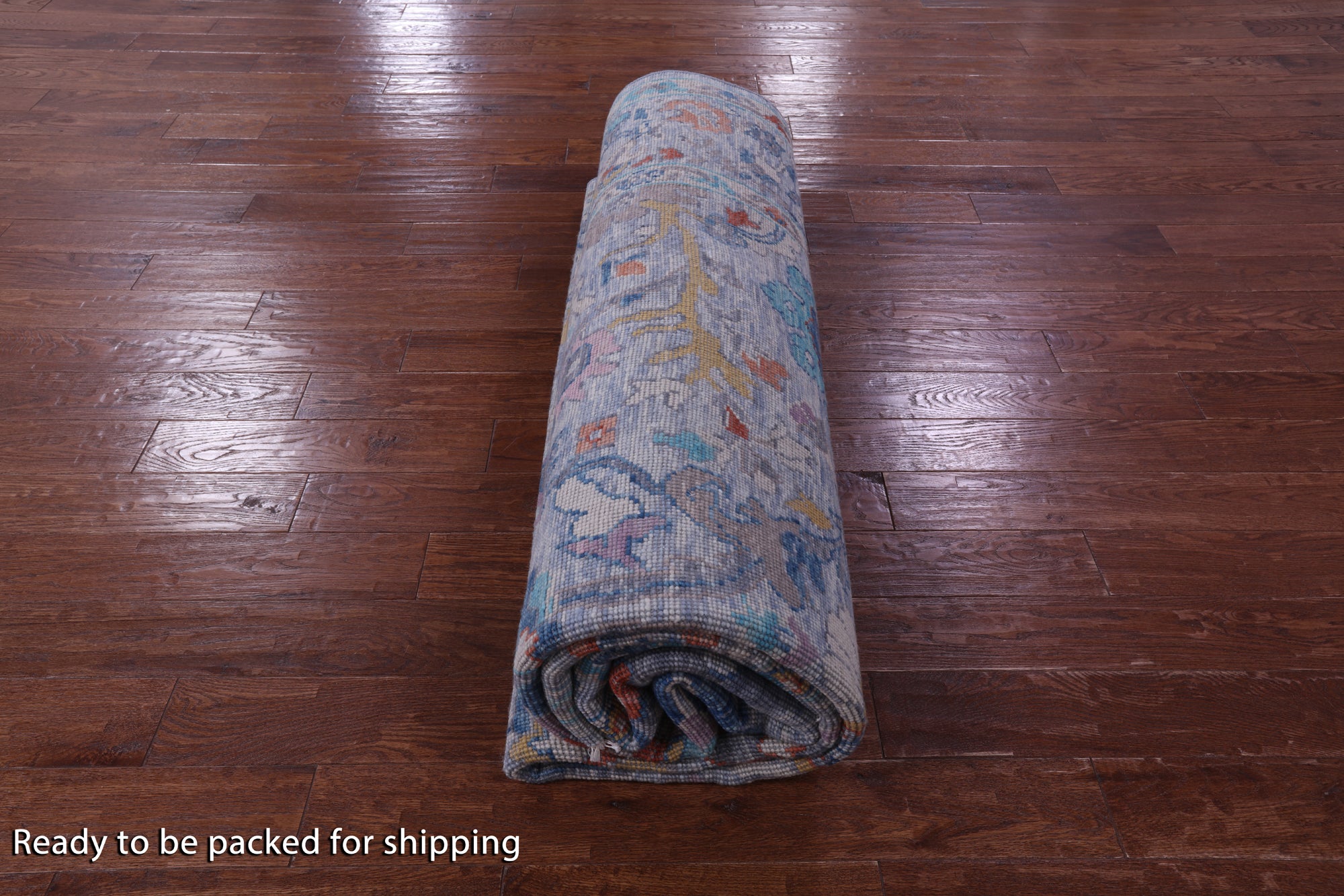 Grey Turkish Oushak Handmade Wool Rug - 9' 1" X 12' 7" - Golden Nile