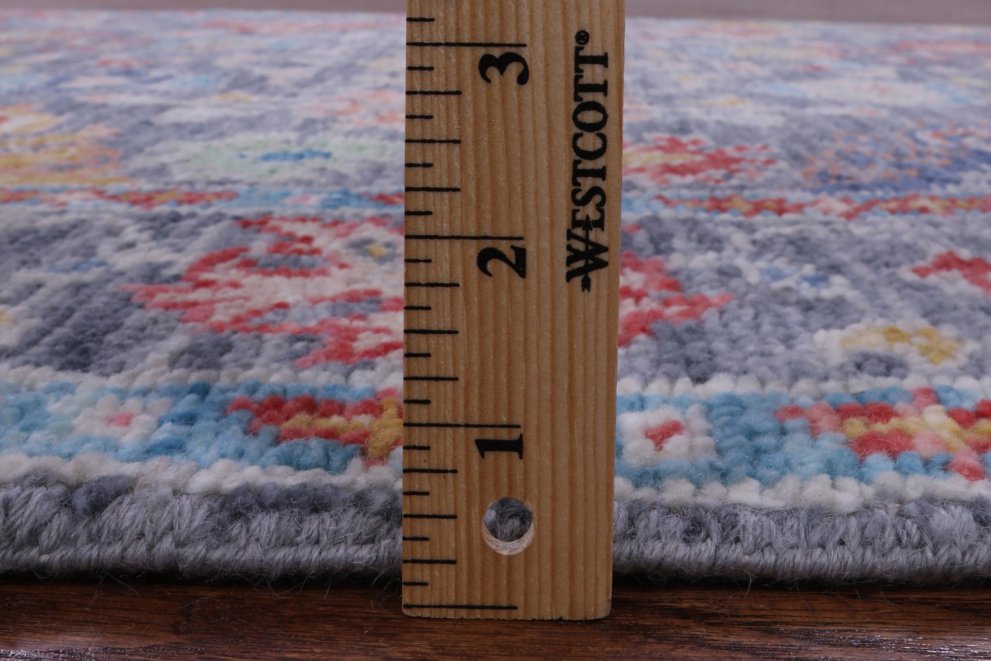 Grey Turkish Oushak Handmade Wool Rug - 4' 1" X 6' 1" - Golden Nile