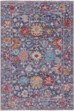 Grey Turkish Oushak Handmade Wool Rug - 4' 1" X 6' 1" - Golden Nile
