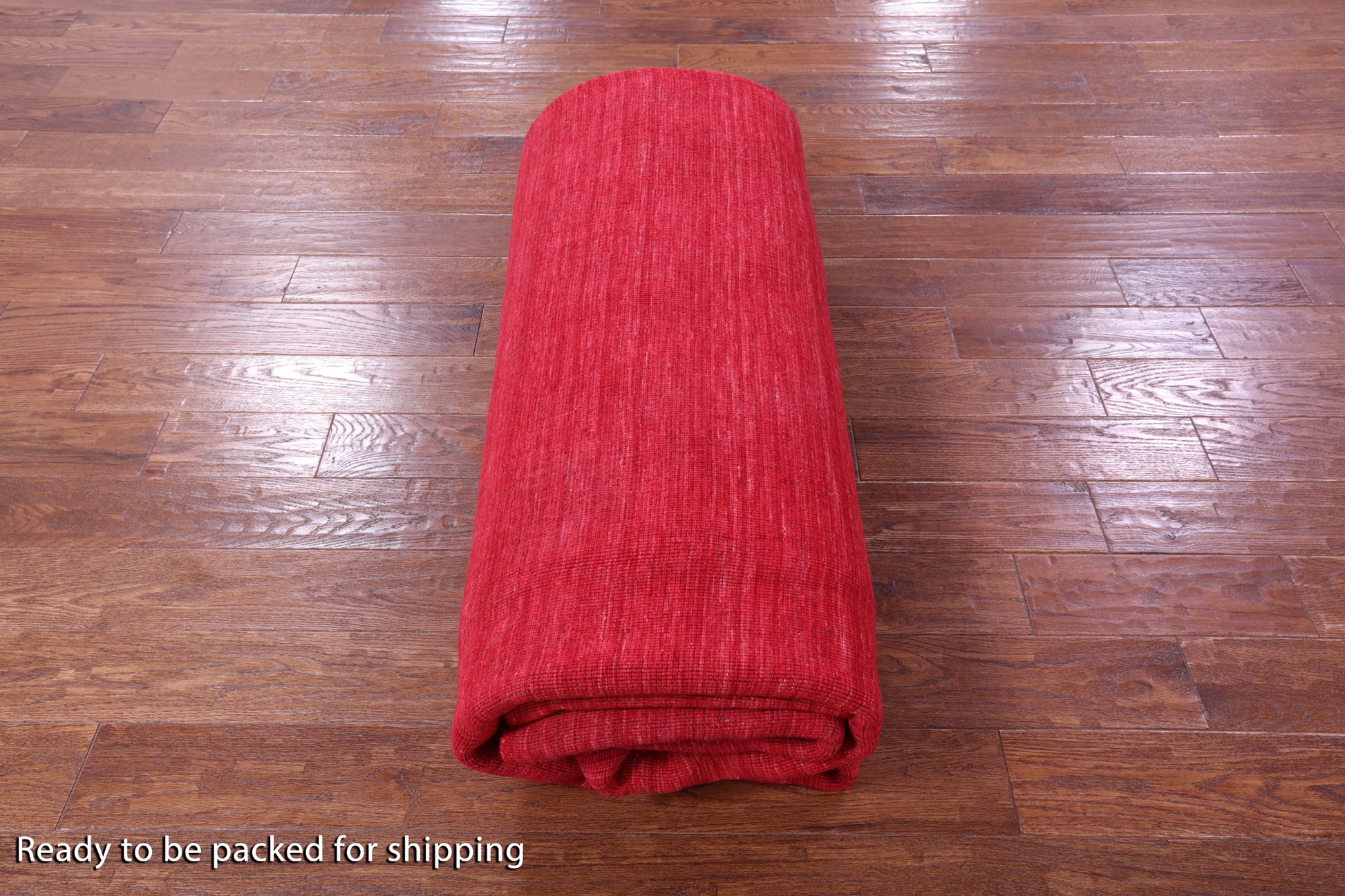 Red Square Persian Gabbeh Hand Knotted Wool Rug - 10' 0" X 10' 0" - Golden Nile